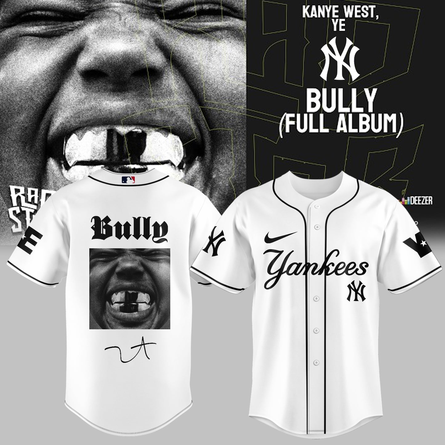 MLB ALL TEAMS x Ye 2026 tour Jersey