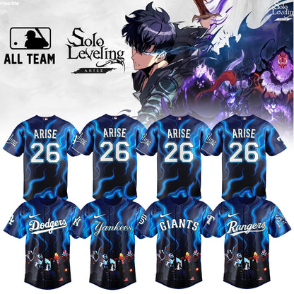 MLB ALL TEAMS x Solo Leveling Limited Jersey