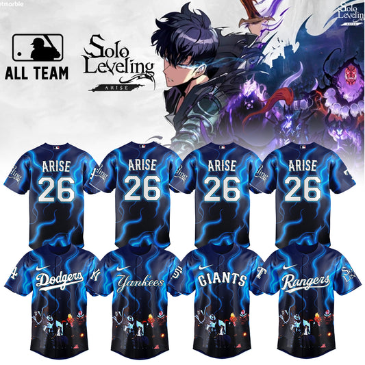MLB ALL TEAMS x Solo Leveling Limited Jersey
