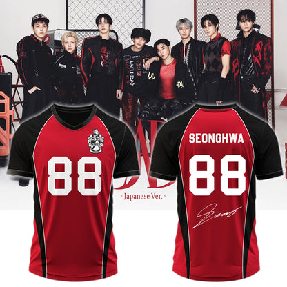 .ATEEZ BAD signed Jersey