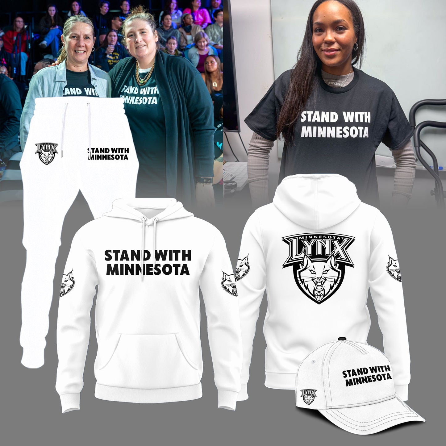 Stand With Minnesota Lynx Limited Edition Hoodie