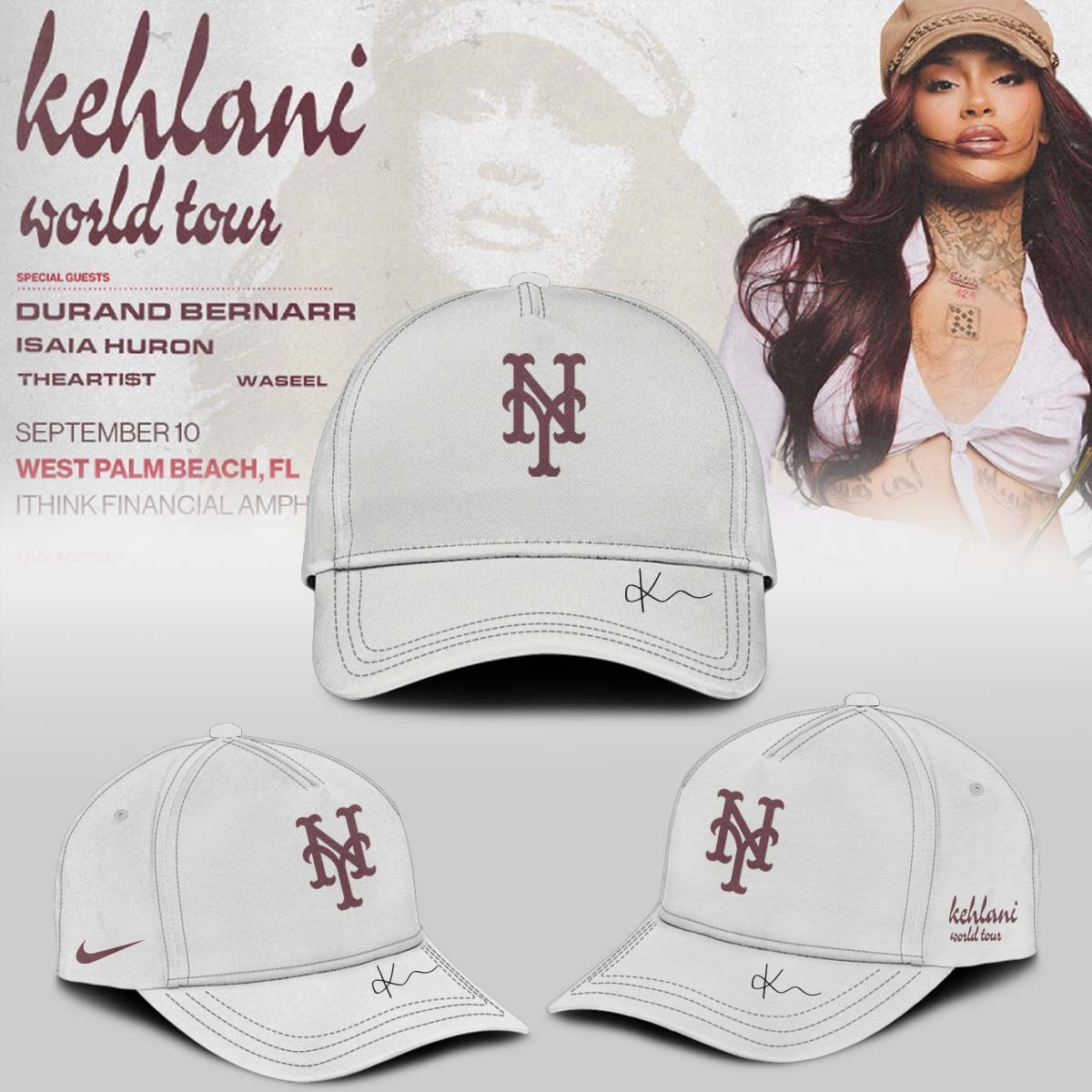 ,MLB X Kehlani World Tour Limited Edition Signature – Jersey 2