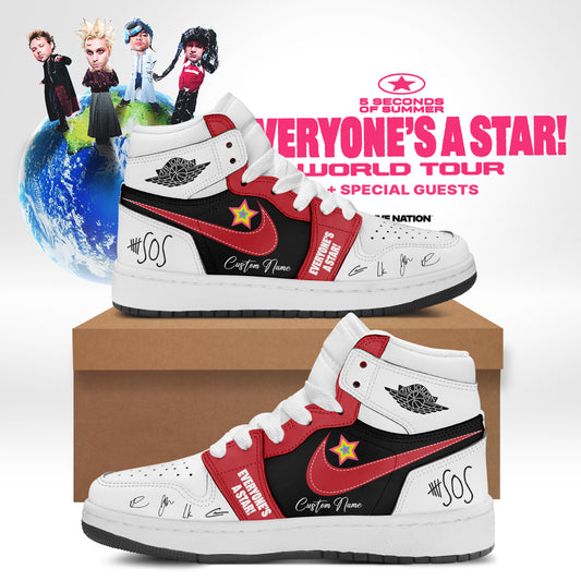 5SOS EVERYONE’S A STAR! World Tour Shoes 2