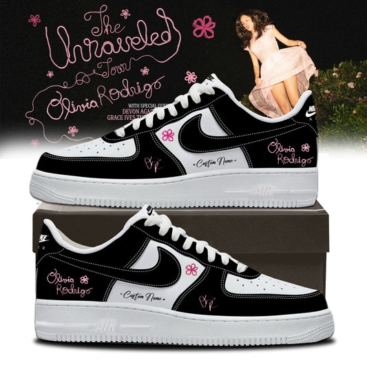 Olivia Rodrigo The Unraveled Tour signed Shoes 1