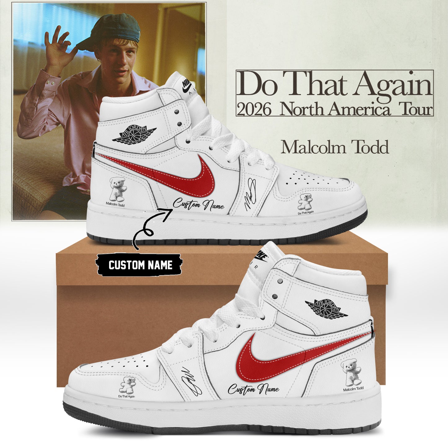 Malcolm Todd Do That Again Tour Shoes 12