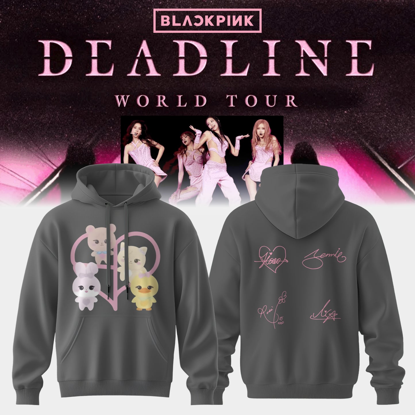 .”Deadline World Tour” Limited Edition Signature – Hoodie