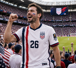 USA 2026 Soccer Jersey Custom Name Number – World Cup Fan Edition