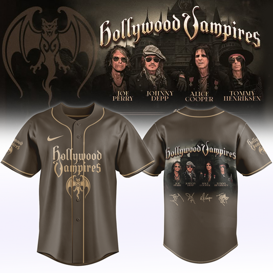 ,,,.Hollywood Vampires World Tour 2026 Signed – Jersey