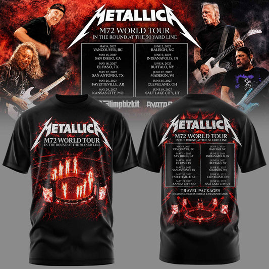 M72 World Tour 2026-2027 3D All-Over Print Graphic T-Shirt V2