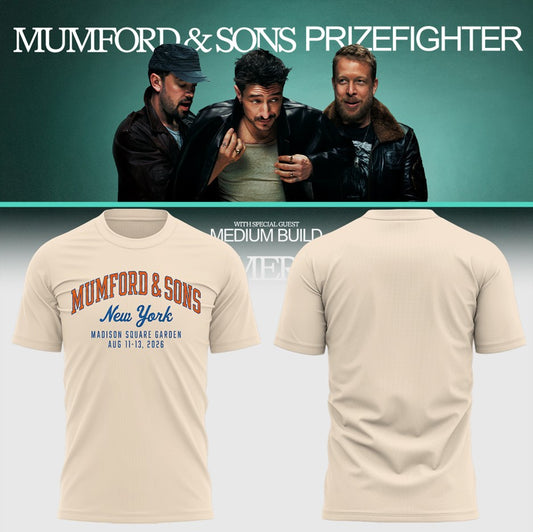 Limited Edition Prizefighter Tour 2026 in Madison Square Garden,NY Tshirt