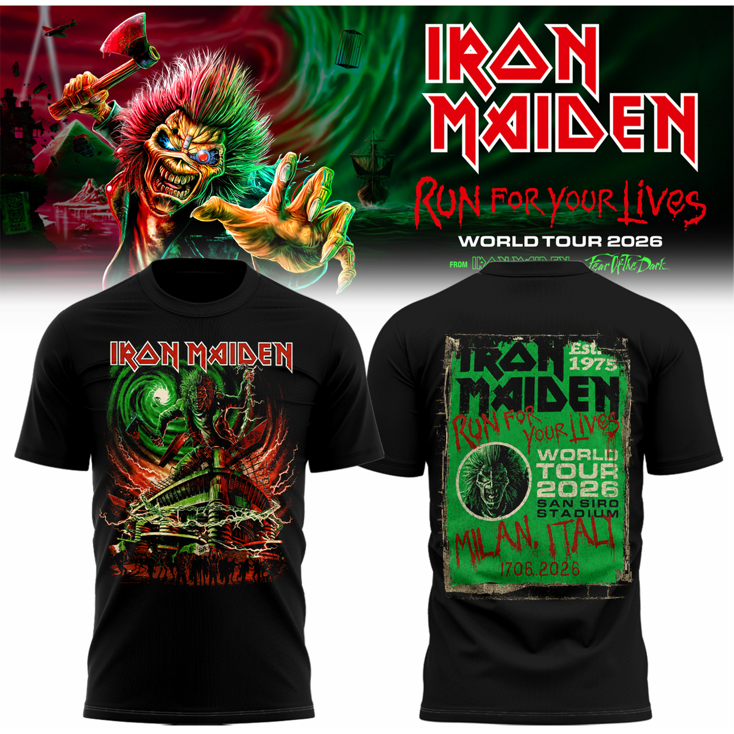Limited Edition Run For Your Lives 2026 T-Shirt