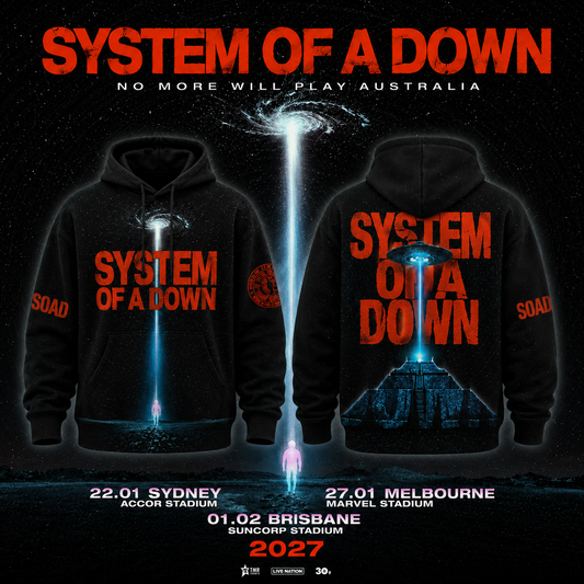 _SYSTEM OF A DOWN – AUSTRALIA 2027 HOODIE
