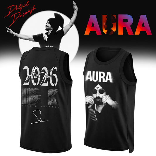 Diljit Dosanjh ”AURA World Tour” Jersey