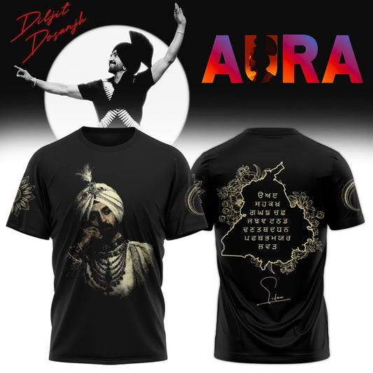 Diljit Dosanjh ”AURA World Tour” TShirt