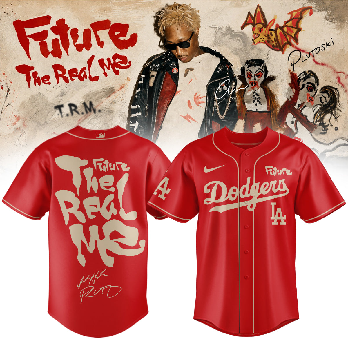 _MLB x Future ” THE REAL ME ” Signature Limited Edition – Jersey