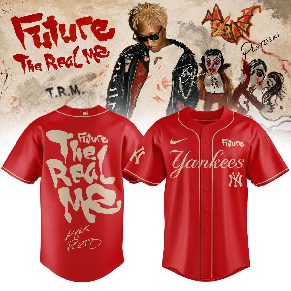_MLB x Future ” THE REAL ME ” Signature Limited Edition – Jersey