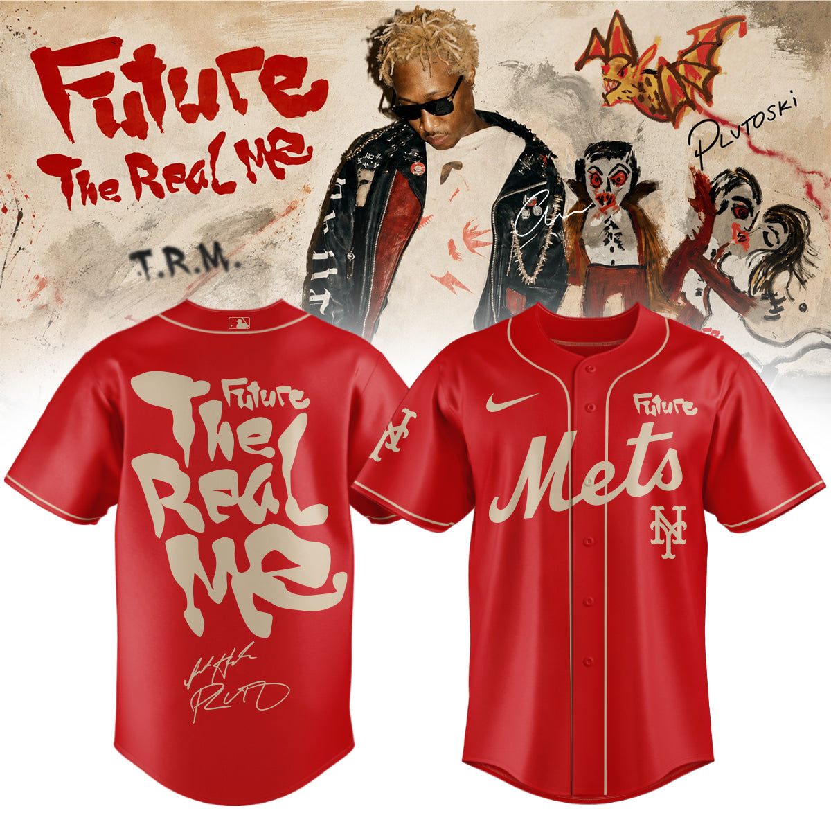 _MLB x Future ” THE REAL ME ” Signature Limited Edition – Jersey