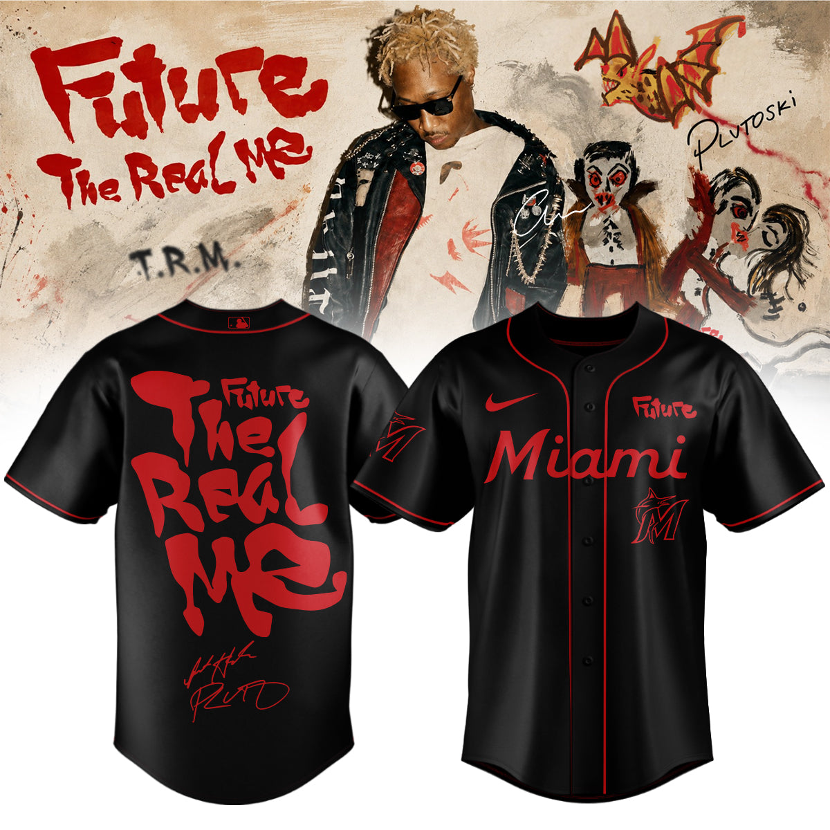 _MLB x Future ” THE REAL ME ” Signature Limited Edition – Jersey