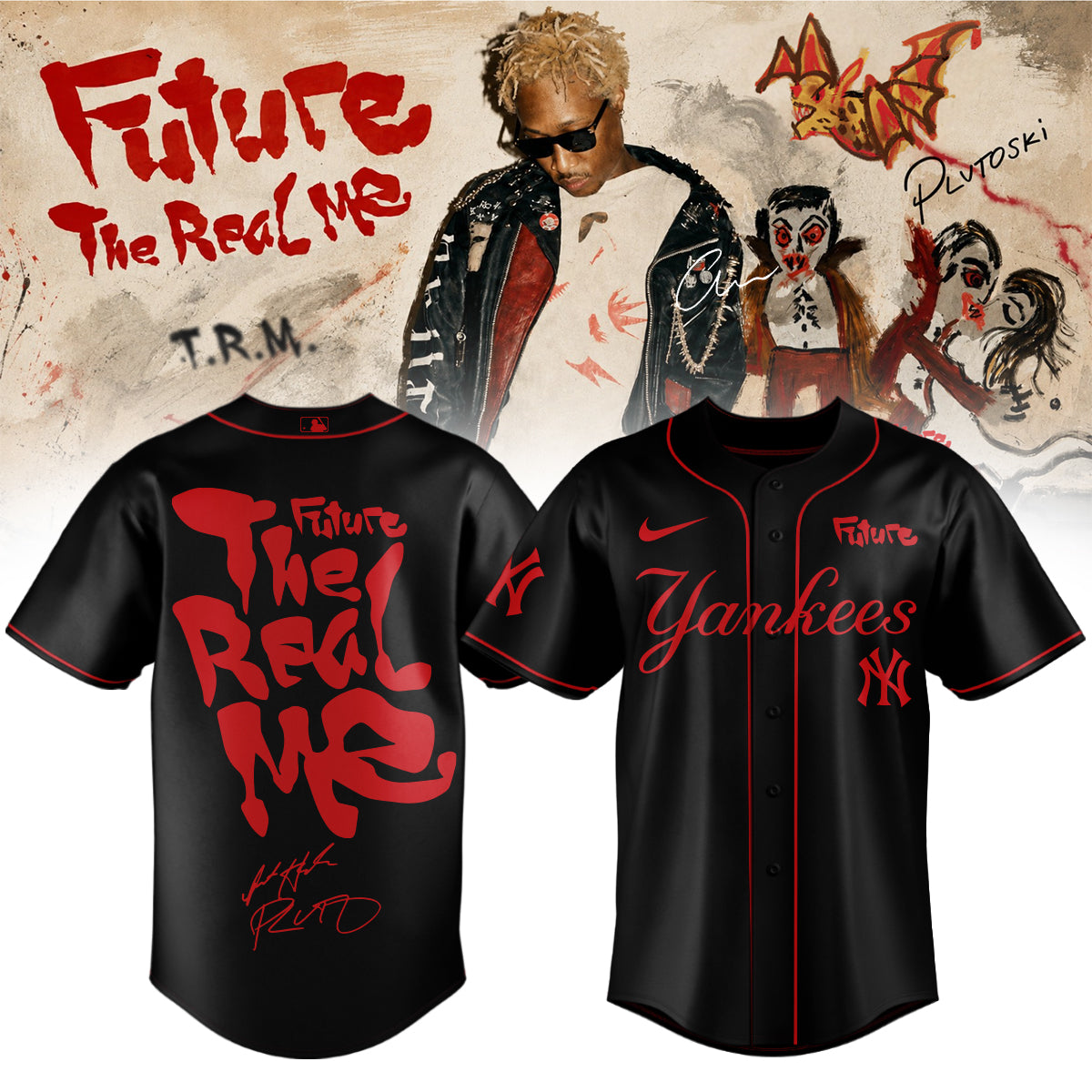 _MLB x Future ” THE REAL ME ” Signature Limited Edition – Jersey