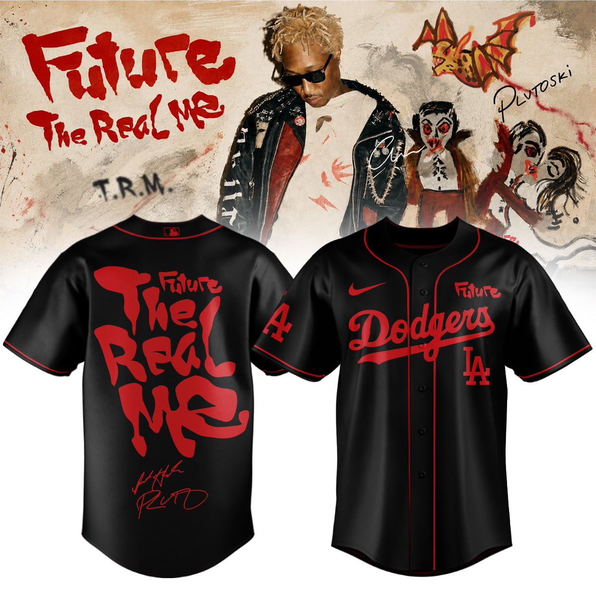 _MLB x Future ” THE REAL ME ” Signature Limited Edition – Jersey