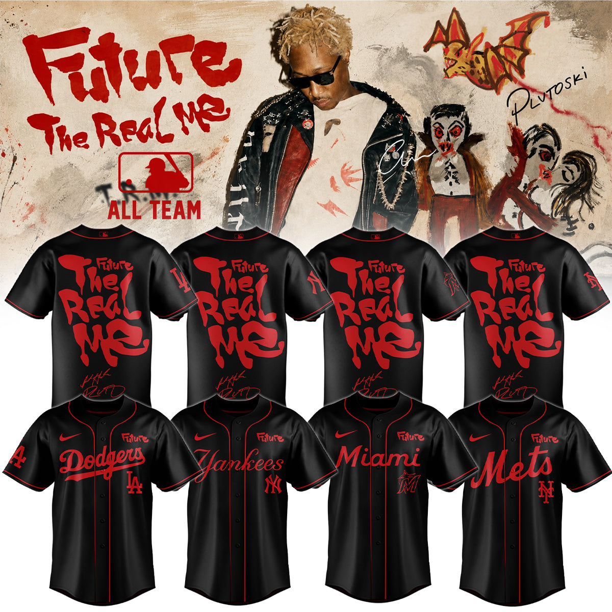 _MLB x Future ” THE REAL ME ” Signature Limited Edition – Jersey