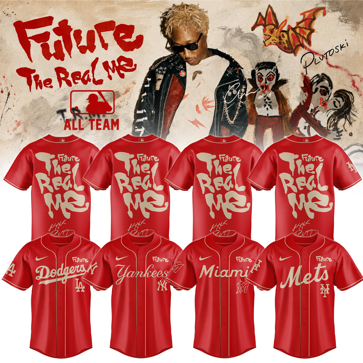 _MLB x Future ” THE REAL ME ” Signature Limited Edition – Jersey