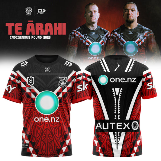 ,,,.2026 New Zealand Warriors Replica Te Ārahi Jersey