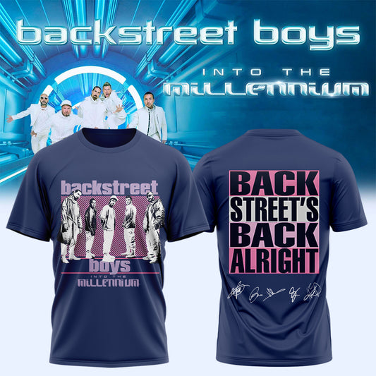 Backstreet Boys ”Into The Millennium” Limited Edition Signature – Tshirt