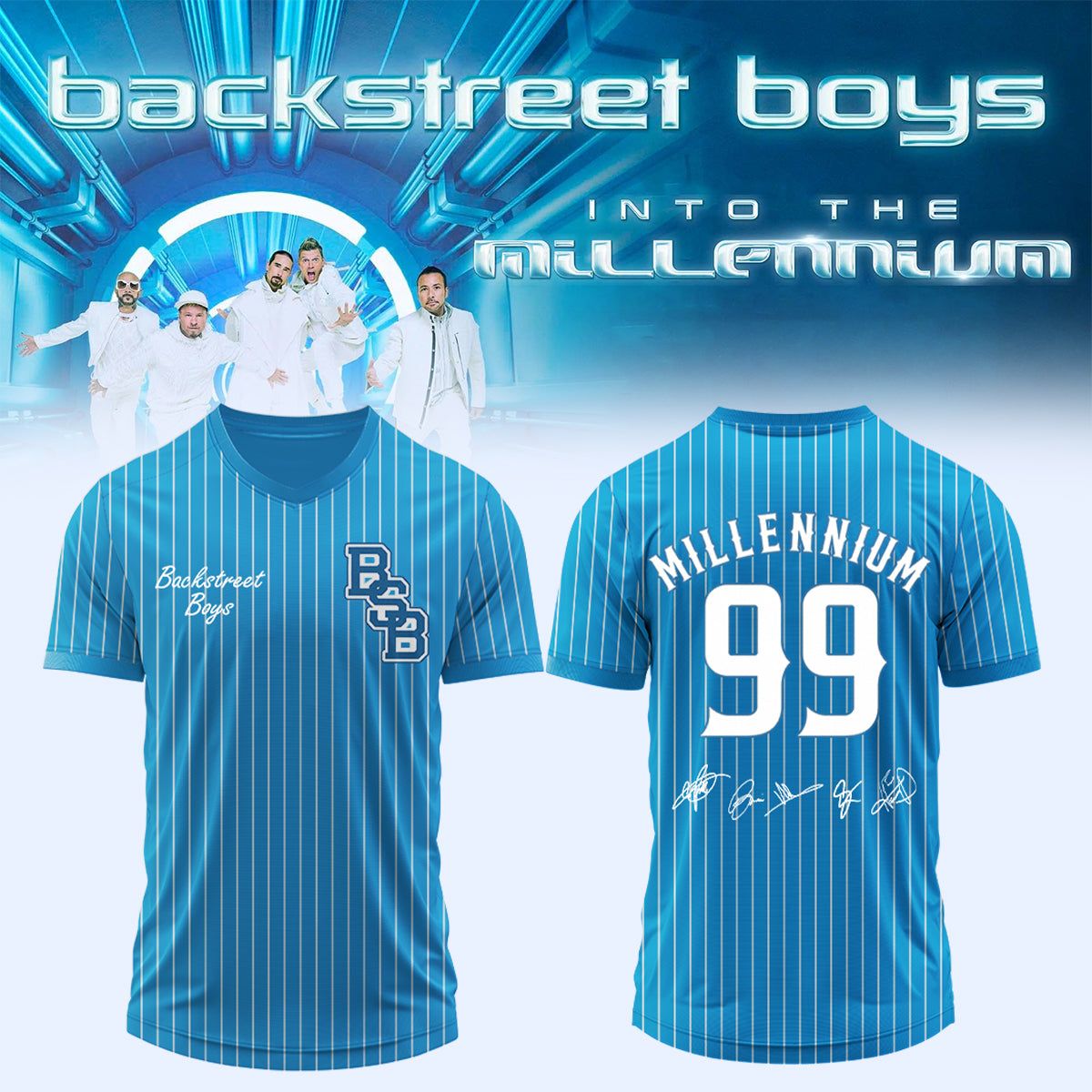 ,,Backstreet Boys ”Into The Millennium” Limited Edition Signature – Jersey