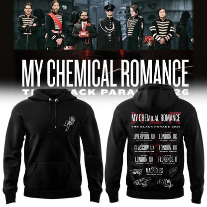 My Chemical Romance – The Black Parade 2026 Tour in Liverpool, Anfield Stadium Limited Hoodie
