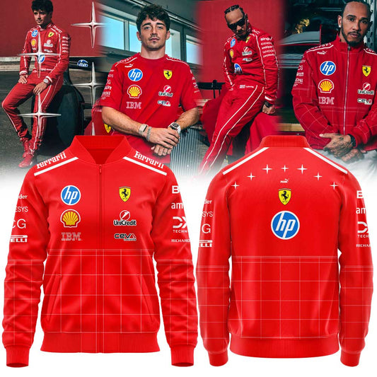 . Scuderia Ferrari HP 2026 Monza Grand Prix Zip Jacket