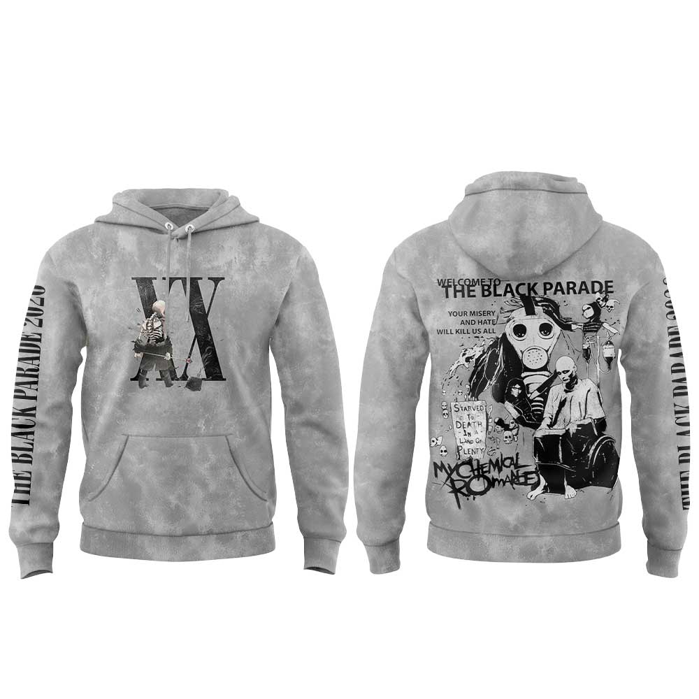 . My Chemical Romance Celebrate the 20th anniversary Of Hoodie V2