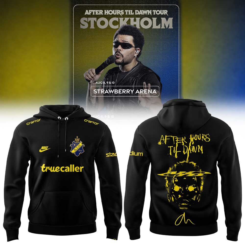 The Weeknd – After Hours Til Dawn Tour 2026 x AIK Fotboll Hoodie