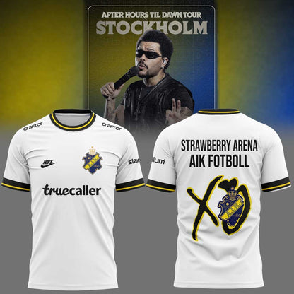 The Weeknd – After Hours Til Dawn Tour 2026 x AIK Fotboll Shirt White V2