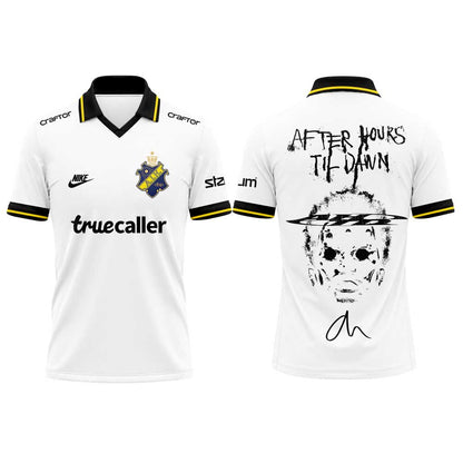 .The Weeknd – After Hours Til Dawn Tour 2026 x AIK Fotboll Jersey White