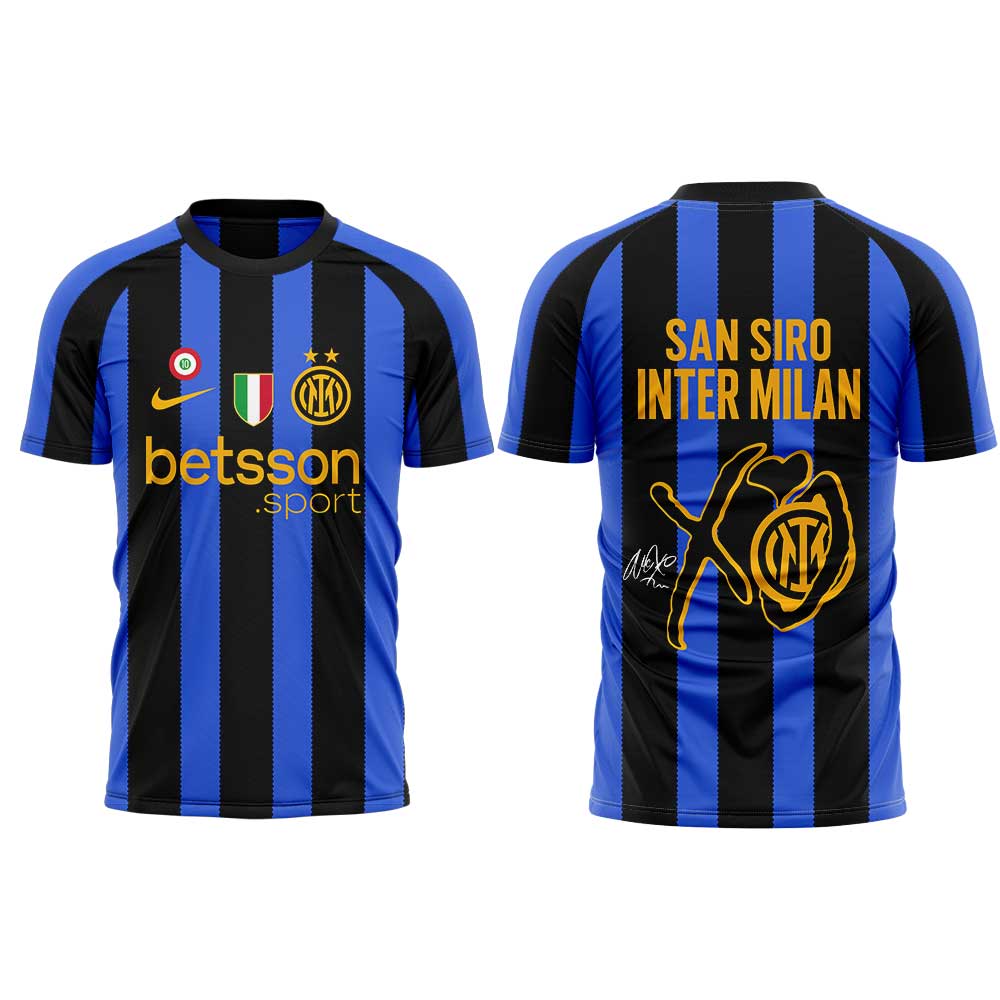 . The Weeknd After Hours Til Dawn Tour x Inter Milan Limited Edition Shirt V2