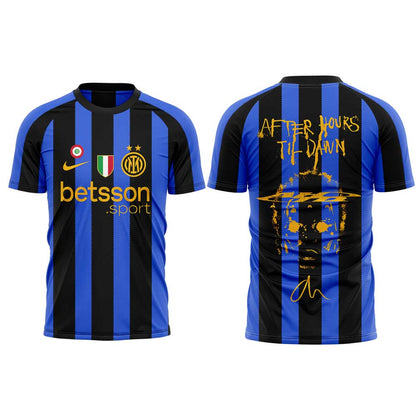 . The Weeknd After Hours Til Dawn Tour x Inter Milan Limited Edition Shirt