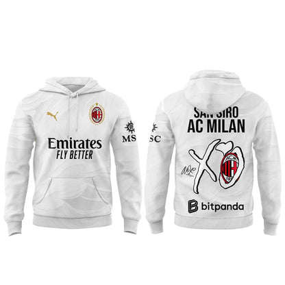.The Weeknd After Hours Til Dawn Tour x AC Milan Limited Edition Hoodie V3