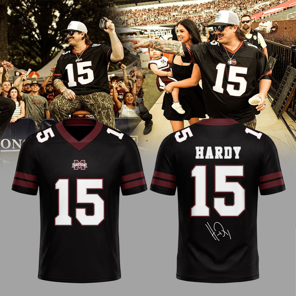 HARDY Hail MF State Football Jersey