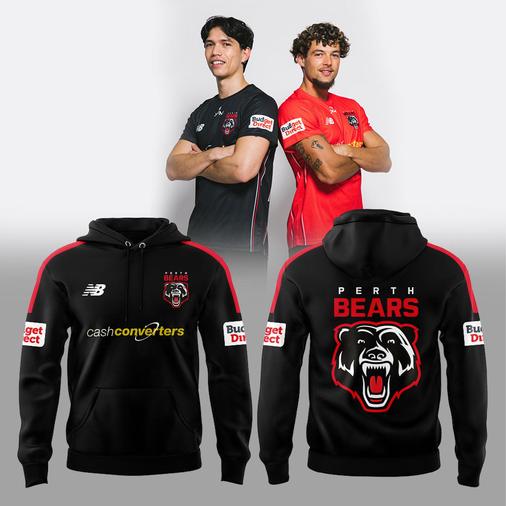 Perth Bears Latest Collection 2026 Hoodie Black