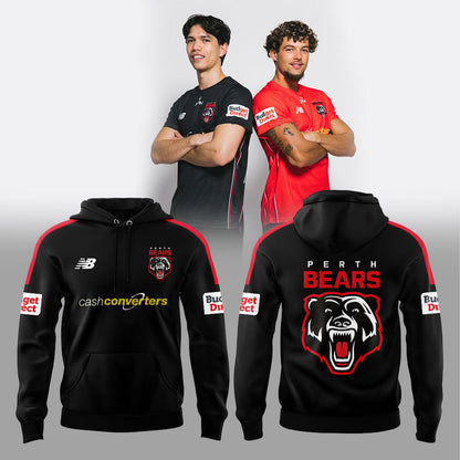 Perth Bears Latest Collection 2026 Hoodie Black