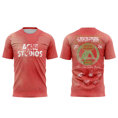 Linkin Park brought their From Zero World Tour to Festivalpark in Werchter, Belgium. Shirt