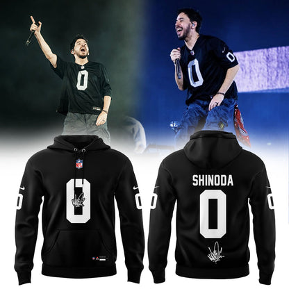 Linkin Park brought their From Zero World Tour to Festivalpark in Werchter, Belgium x Mike Shinoda Hoodie