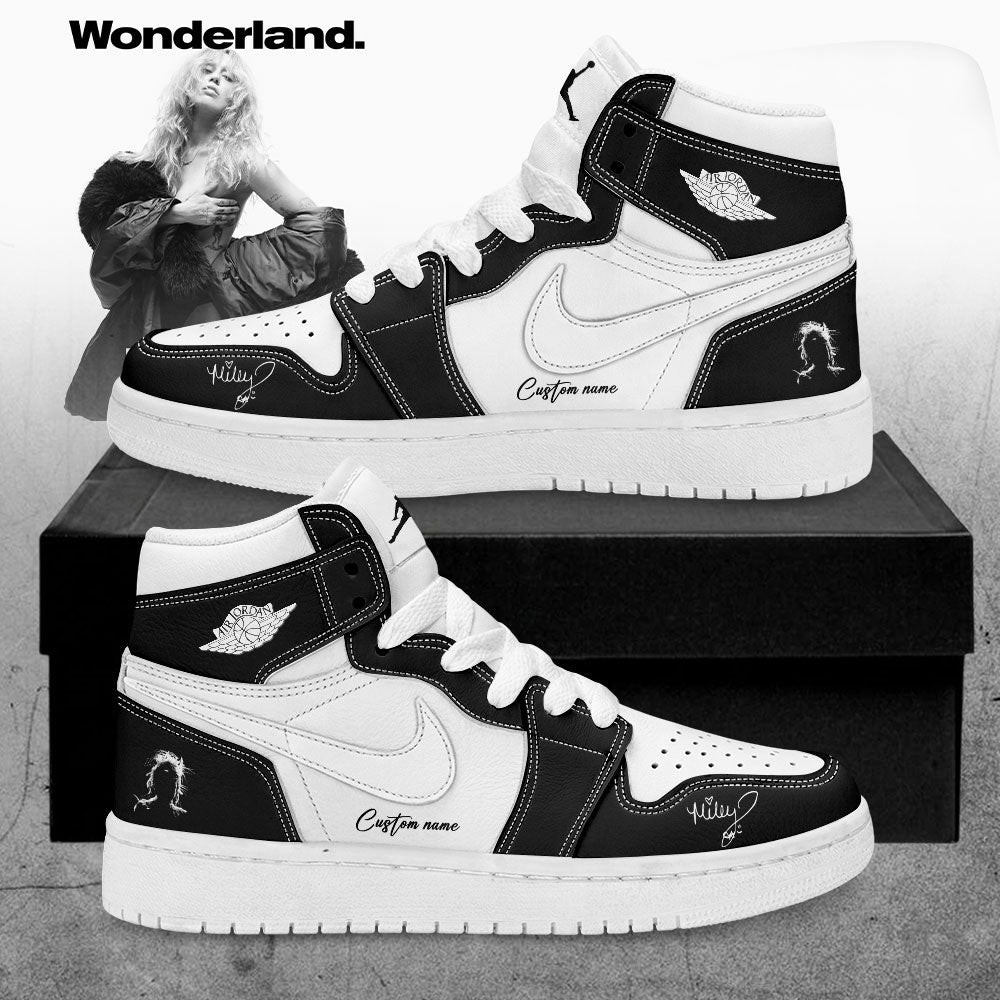 Miley Cyrus Something Beautiful Limited Edition V Signature Custom Name Shoes