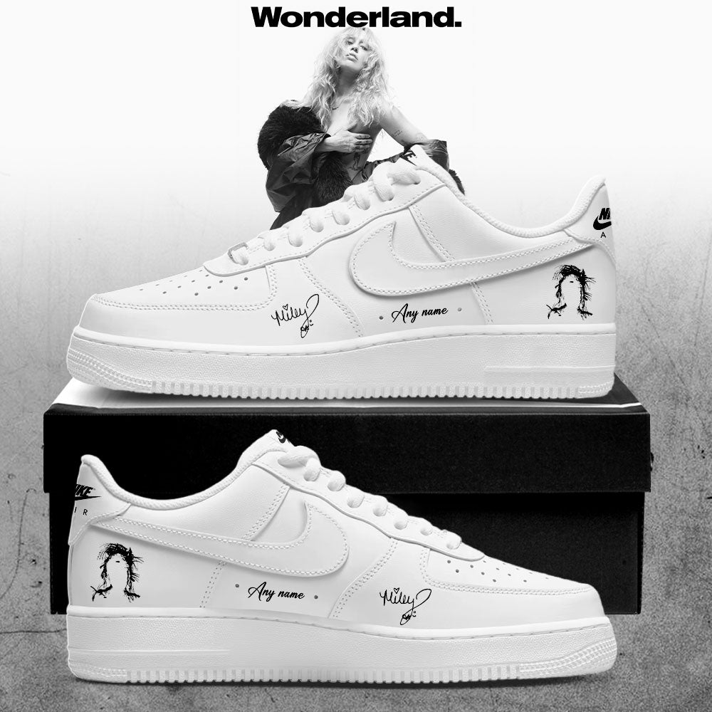 Miley Cyrus Something Beautiful Limited Edition V4 Signature Custom Name Shoes