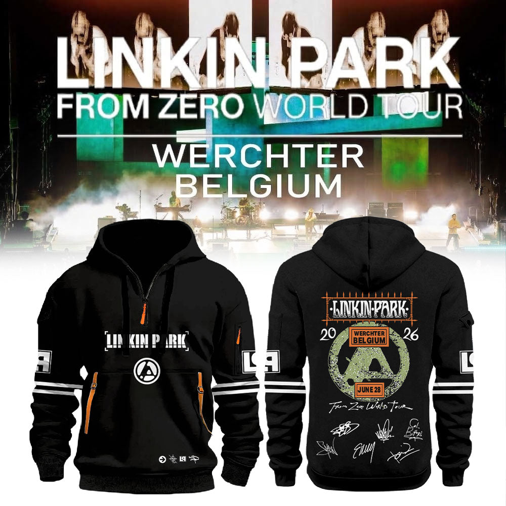 Linkin Park brought their From Zero World Tour to Festivalpark in Werchter, Belgium Hoodie