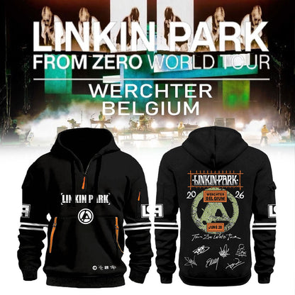 Linkin Park brought their From Zero World Tour to Festivalpark in Werchter, Belgium Hoodie