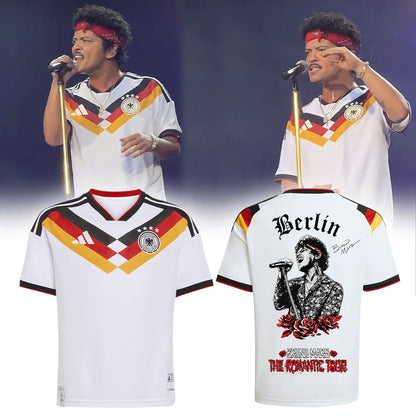 Bruno Mars THE ROMANTIC TOUR in Olympiastadion Berlin Jersey V2