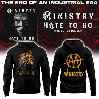Ministry – Farewell Tour Hate to go Hoodie v5