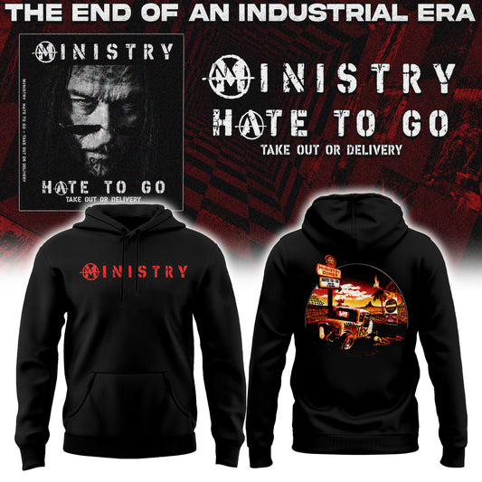 Ministry – Farewell Tour Hate to go Hoodie v6